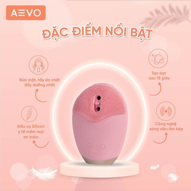 Máy rửa mặt tạo bọt Aevo Foam Cleaner