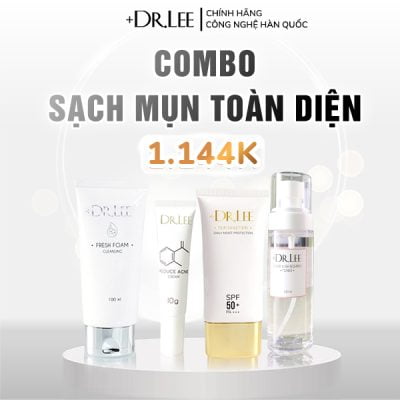 Combo Sạch Mụn Toàn Diện +Dr.Lee