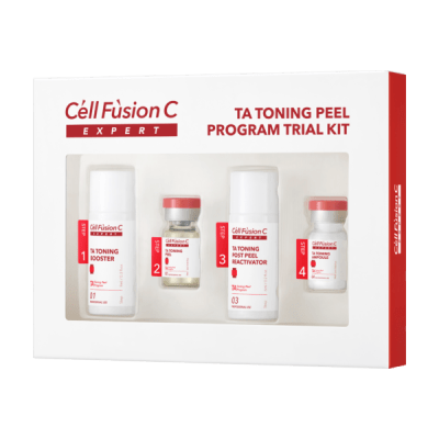 Cell Fusion C Expert – Giải pháp dưỡng trắng an toàn, cải thiện sắc tố da TA TONING PEEL KIT