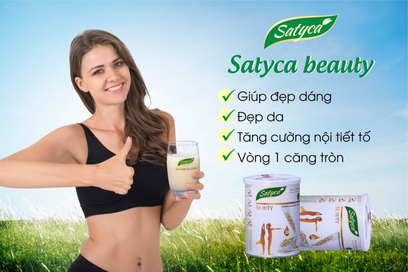 Sữa yến mạch dinh dưỡng Satyca Beauty