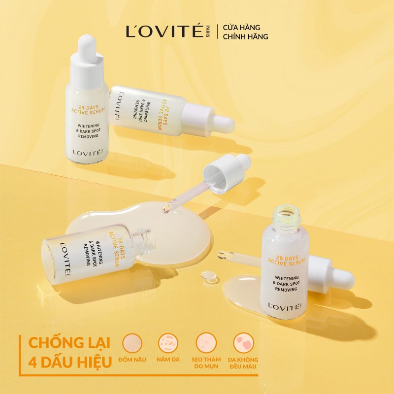 Serum dưỡng sáng L’ovité 28 Days Active 40ml