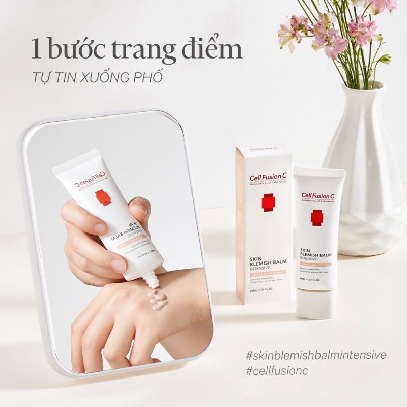 Cell Fusion C Expert – Kem trang điểm dưỡng Skin Blemish Balm Intensive