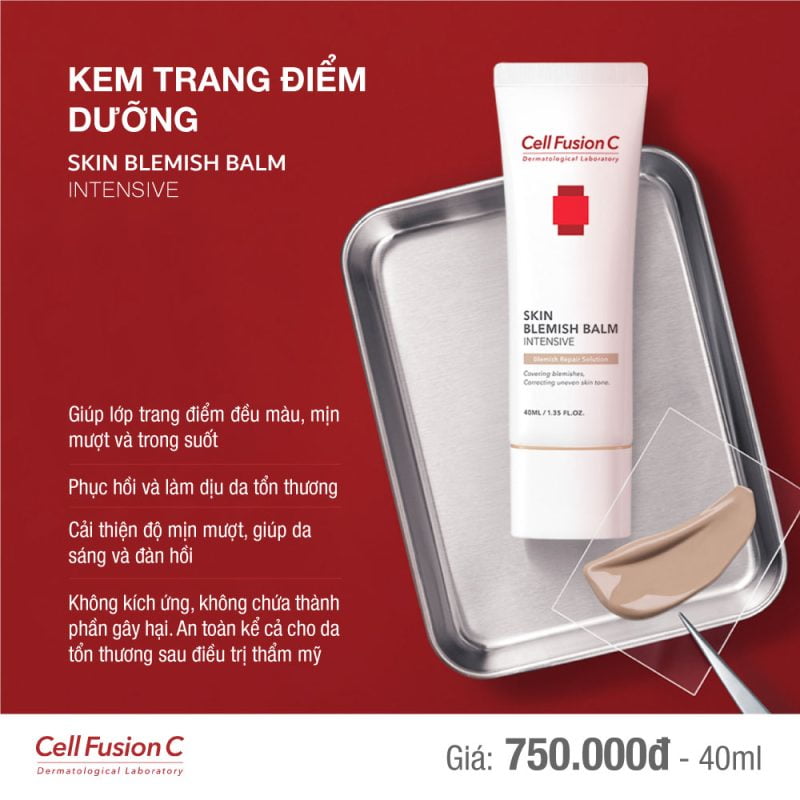 Cell Fusion C Expert – Kem trang điểm dưỡng Skin Blemish Balm Intensive