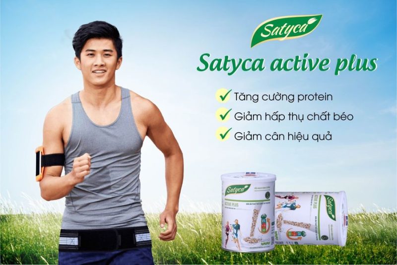 Sữa yến mạch dinh dưỡng Satyca Active Plus