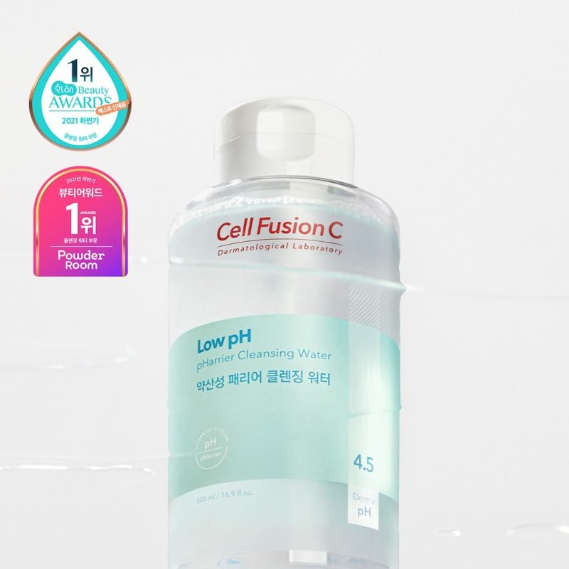 Cell Fusion C Expert – Nước rửa mặt làm sạch an toàn 3 trong 1, duy trì PH lý tưởng- Low pH pHarrier Cleansing Water