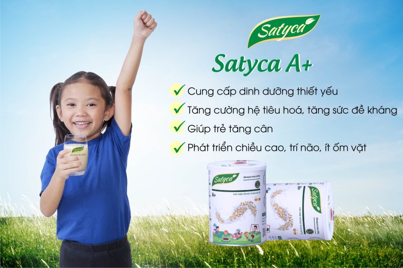 Sữa yến mạch dinh dưỡng Satyca A+