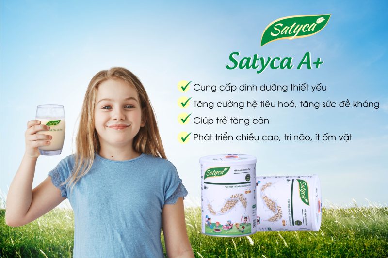 Sữa yến mạch dinh dưỡng Satyca A+