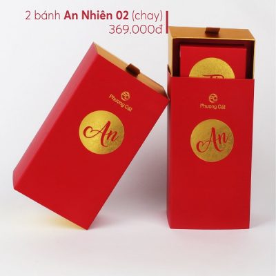 Bánh Trung Thu Phượng Cát An Nhiên 02 (bánh chay) NLF