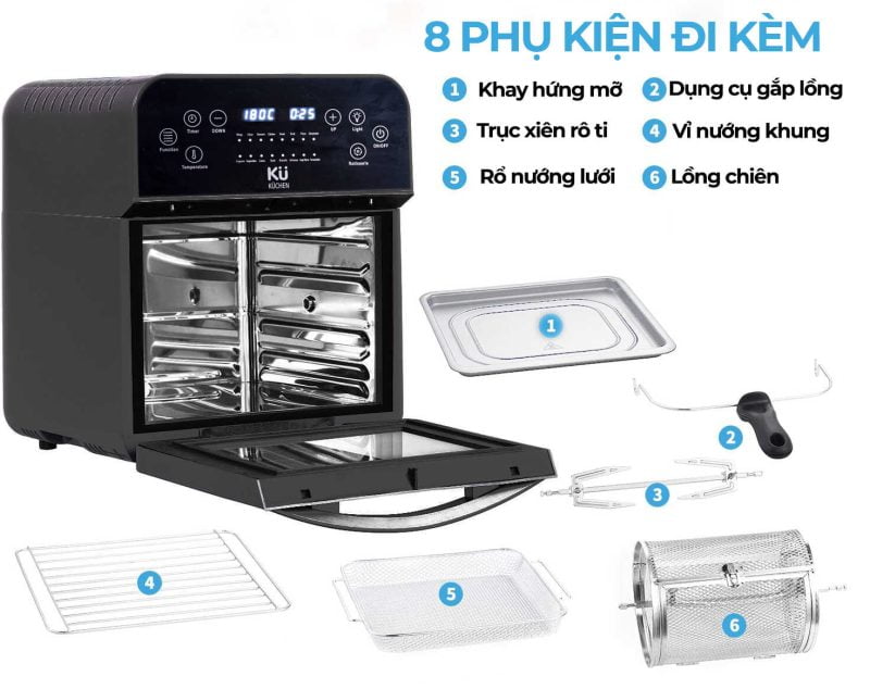 Nồi chiên không dầu KU6218