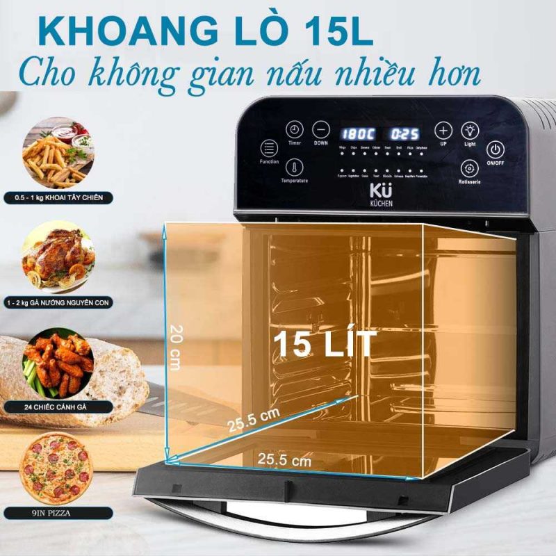 Nồi chiên không dầu KU6218