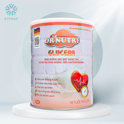 Sữa bột cho người tiểu đường Dr Nutri Glucera 900g