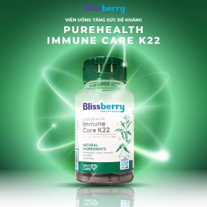 Viên uống tăng sức đề kháng – Blissberry Purehealth Immune K22