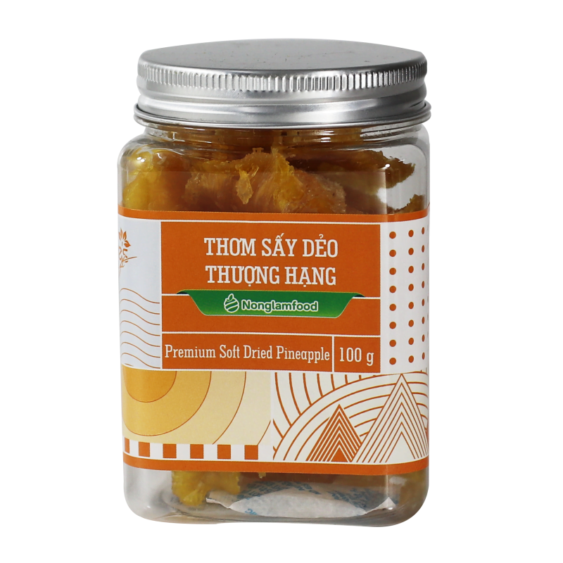 Thơm sấy dẻo thượng hạng NLF 150gr