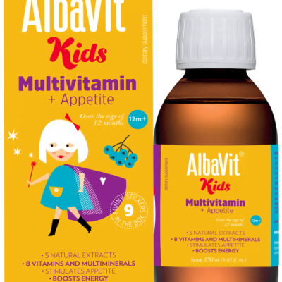 Siro ăn ngon và tăng cường đề kháng Albavit Mutivitamin
