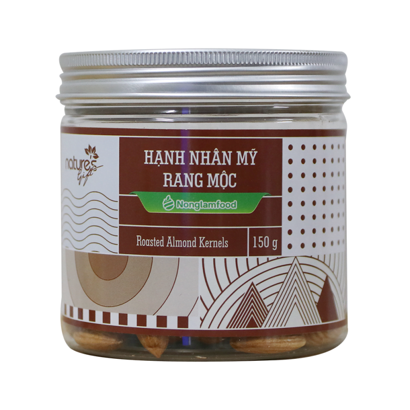 Hạnh nhân mỹ rang mộc NLF 150gr