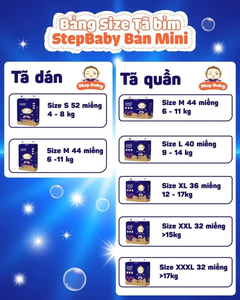 Bỉm Step Baby